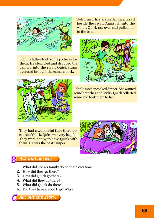 Unit 14 A Great Trip(第69页)