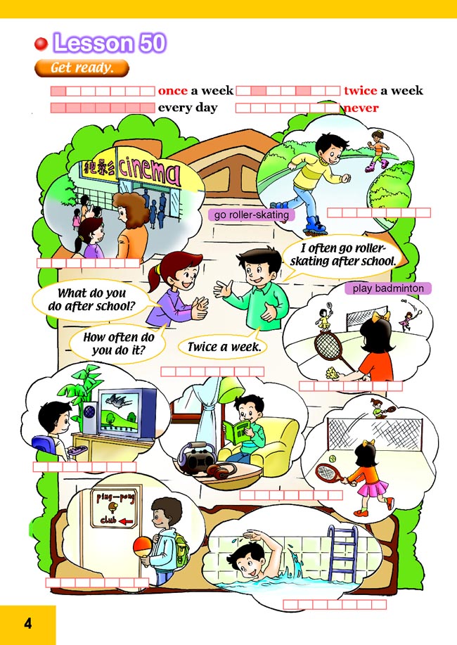 Unit 9 How Often Do You Go There?(第4页)