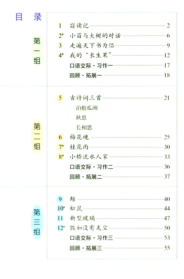 封面/前言/目录