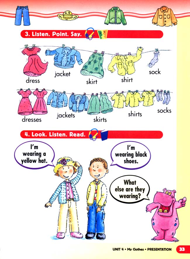 unit 4 My Clothes(第33页)