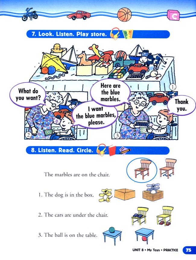unit 8 My Toys(第75页)