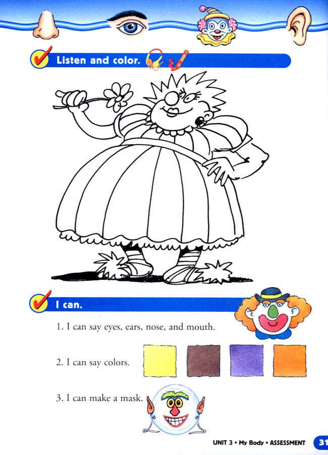 unit 3 My Body(第31页)