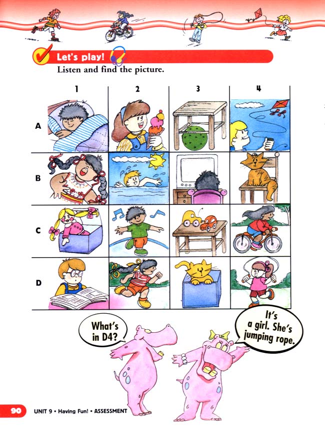 unit 9 Having Fun!(第90页)