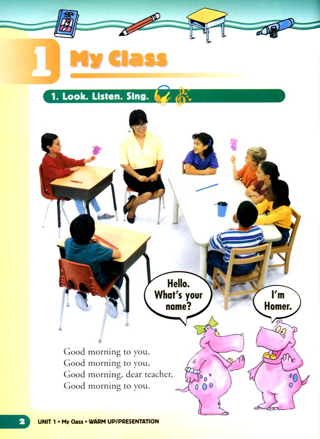 unit 1 My Class(第2页)
