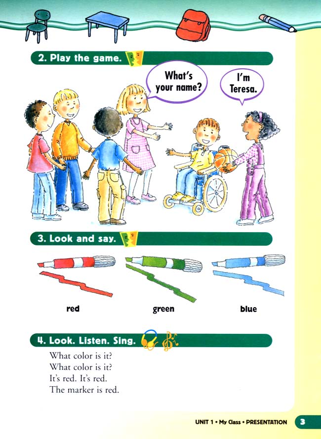 unit 1 My Class(第3页)