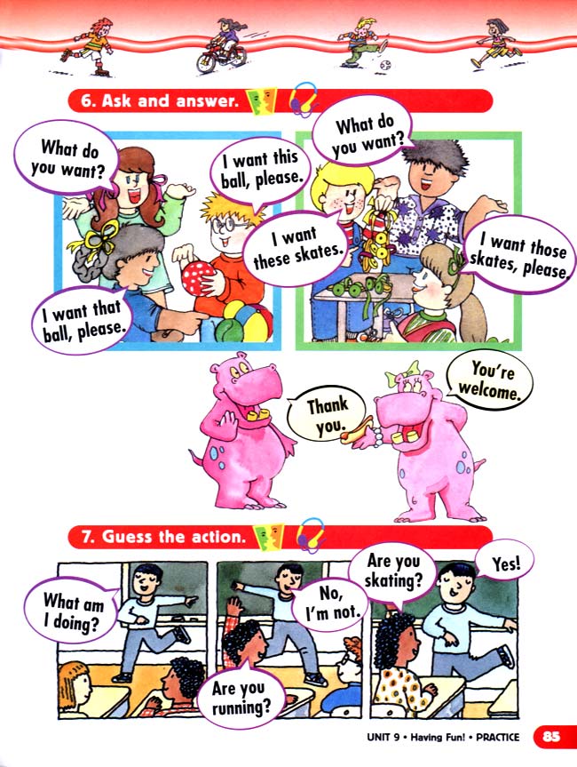 unit 9 Having Fun!(第85页)