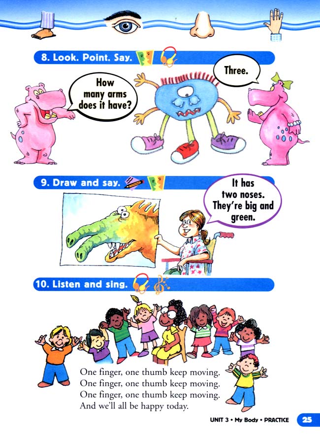 unit 3 My Body(第25页)