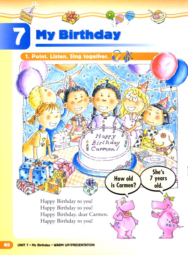 unit 7 My Birthday(第62页)