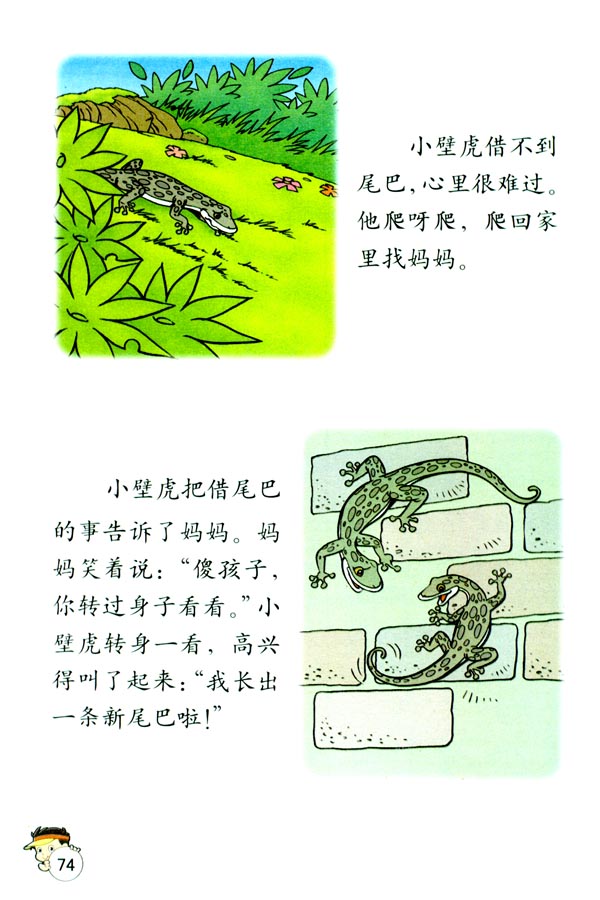 17 小壁虎借尾巴(第74页)