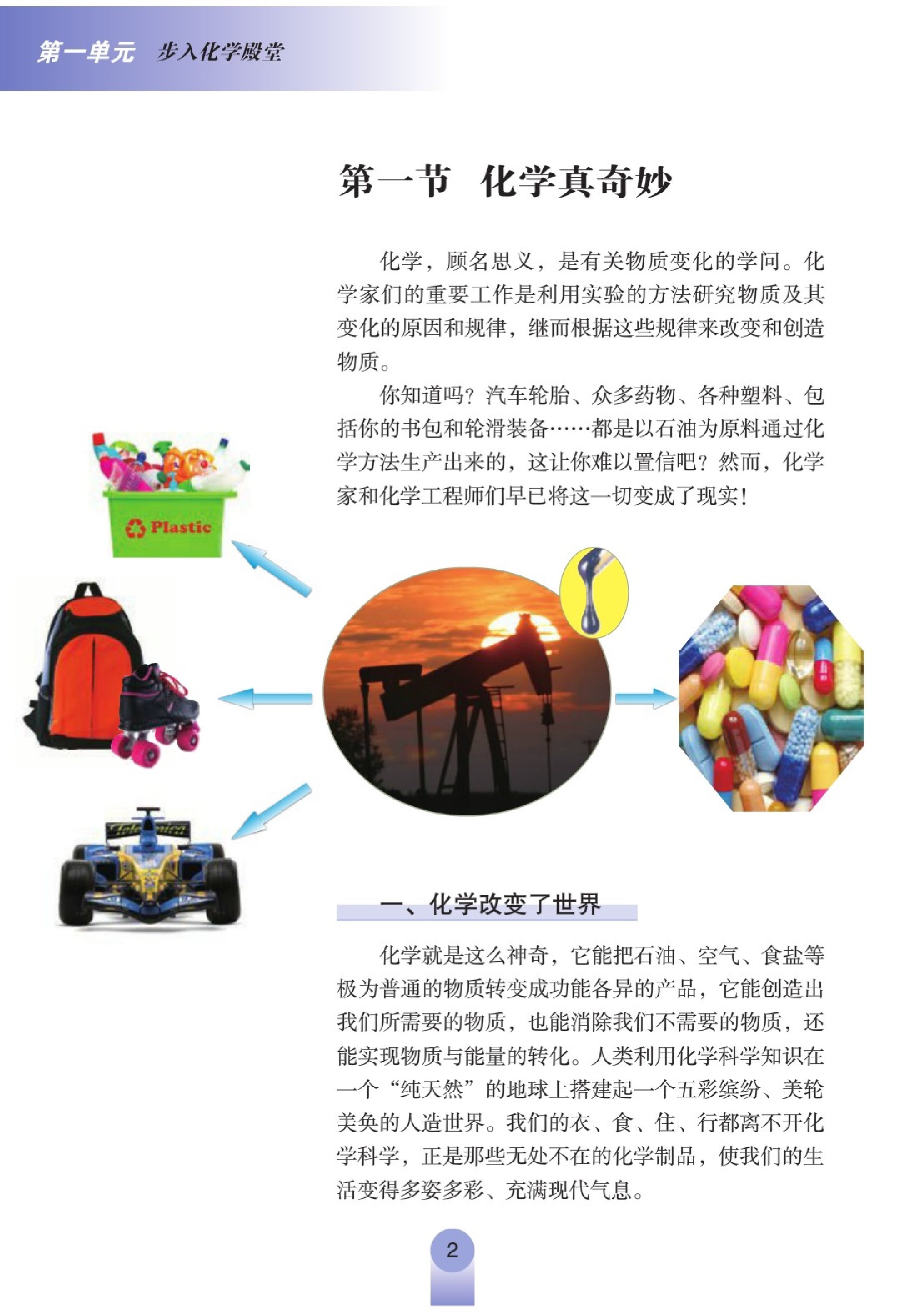 八年级全一册化学鲁教版(五四制）